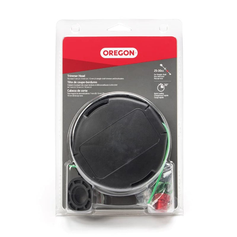 Oregon Universal Trimmer Head Replacement, For Gas and Electric Trimmers and Weed Wackers, 4-1/2" Speed Feed, Fits Most Straight-Shaft Trimmers Such as Echo, Stihl, RedMax, Troy-Bilt and More (55-265) - Image 1